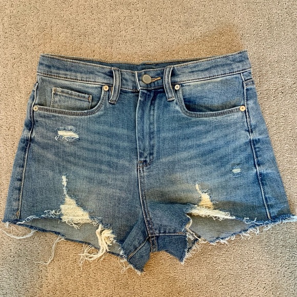 Blank NYC Distressed Denim Shorts - Picture 5 of 12